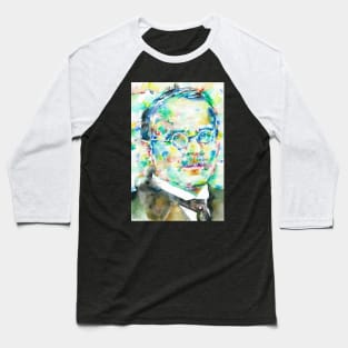 CARL JUNG - watercolor portrait .4 Baseball T-Shirt